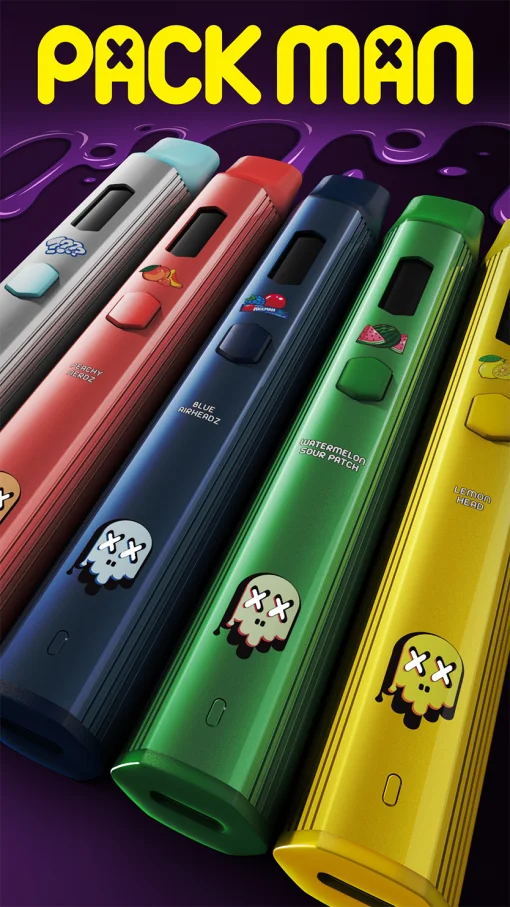 Buy Pack Man Disposable Vape Carts-